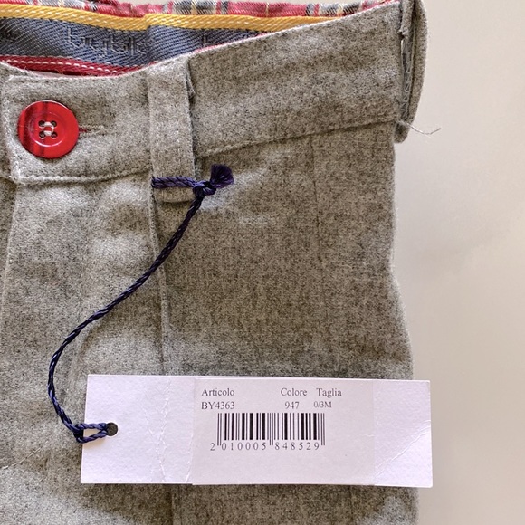 Byblos Mini Club Boys Shorts Gray New - Picture 5 of 8